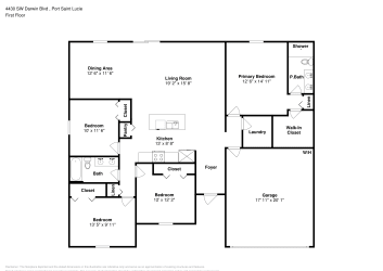 Floor plan 1 for 4430 SW Darwin Blvd