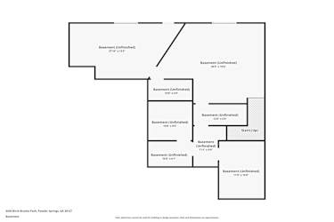 Floor plan 1 for 4436 Birch Brooke Path