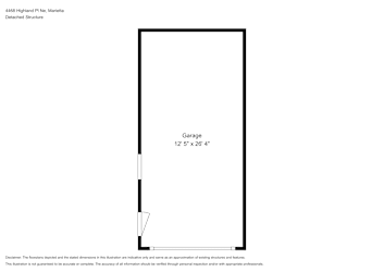 Floor plan 1 for 4468 Highland Pl Ne