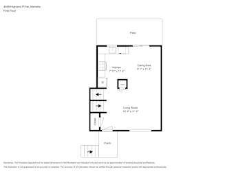 Floor plan 3 for 4468 Highland Pl Ne