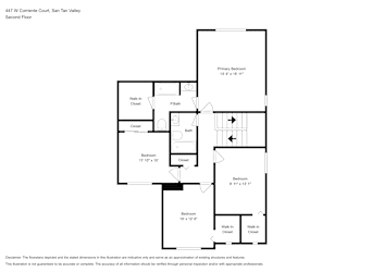 Floor plan 2 for 447 W Corriente Ct