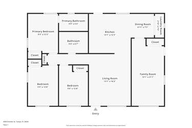 Floor plan 1 for 4509 Dreisler St