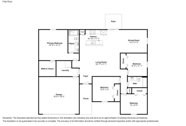 Floor plan 2 for 451 Hammond St SW