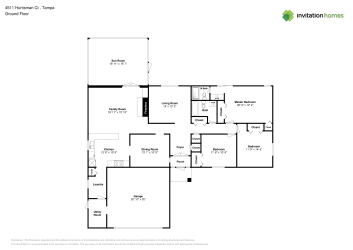 Floor plan 1 for 4511 Huntsman Ct