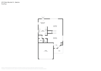 Floor plan 1 for 4513 Stone Mountain Dr