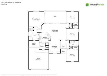 Floor plan 1 for 4518 Song Sparrow Dr