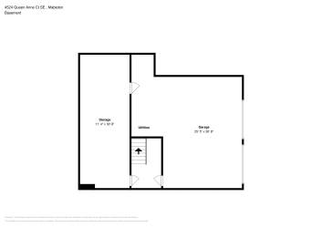 Floor plan 1 for 4524 Queen Anne Ct SE