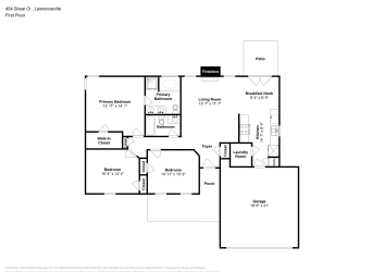 Floor plan 1 for 454 Shoal Ct