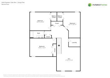 Floor plan 2 for 4549 Plantation Oaks Blvd