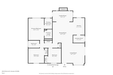 Floor plan 2 for 4554 W Morrow Dr