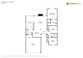Floor plan 1 for 456 Camella Cir