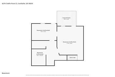 Floor plan 1 for 4579 Chafin Point Ct