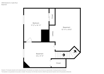 Floor plan 1 for 4580 Bobolink Dr
