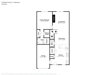 Floor plan 1 for 46 Pisgah Forest Cir