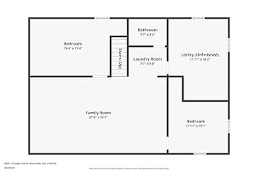 Floor plan 1 for 4602 S Carnegie Tech St