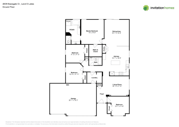 Floor plan 1 for 4609 Braesgate Ct