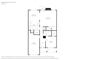 Floor plan 1 for 4609 Ravenwood Loop