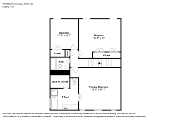 Floor plan 2 for 4609 Ravenwood Loop
