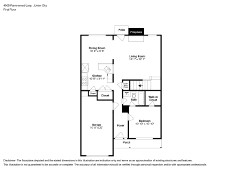 Floor plan 1 for 4609 Ravenwood Loop