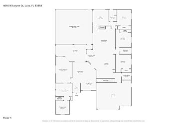 Floor plan 1 for 4610 Kilcoyne Ct