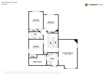 Floor plan 2 for 4614 W Valencia Dr