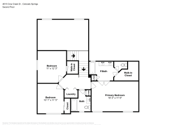 Floor plan 2 for 4615 Crow Creek Dr