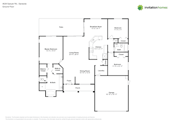 Floor plan 1 for 4626 Sawyer Rd