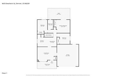 Floor plan 2 for 4633 Dearborn St