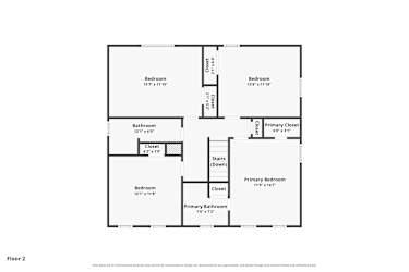 Floor plan 3 for 4640 Mountain Creek Dr NE