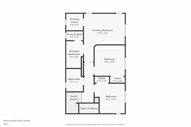 Floor plan 1 for 4678 E Laurel Ave