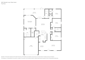 Floor plan 1 for 4681 Mandolin Loop