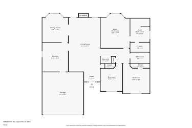 Floor plan 1 for 4695 Beaver Rd