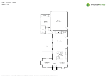 Floor plan 1 for 4698 E Olney Ave