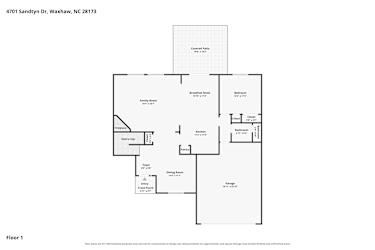 Floor plan 2 for 4701 Sandtyn Dr