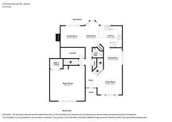 Floor plan 2 for 4708 Kennedy Ave SE