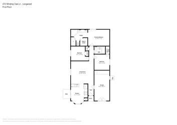 Floor plan 1 for 472 Winding Oak Ln