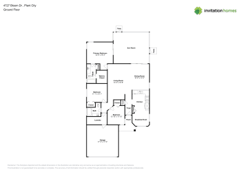 Floor plan 1 for 4727 Bloom Dr