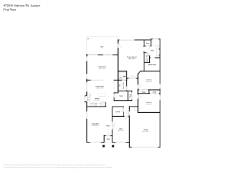 Floor plan 1 for 4733 W Ardmore Rd