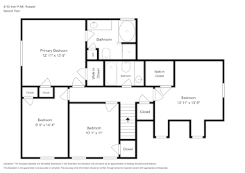 Floor plan 2 for 4750 York Pl NE