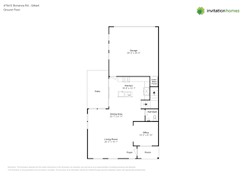Floor plan 1 for 4764 E Bonanza Rd