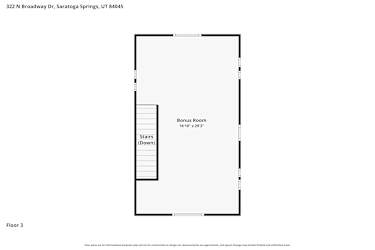 Floor plan 3 for 477 E. Kanab Creek Drive