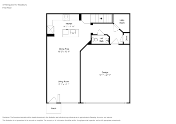Floor plan 1 for 4770 Equine Trl