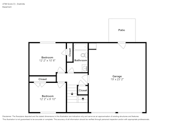 Floor plan 1 for 4788 Score Ct