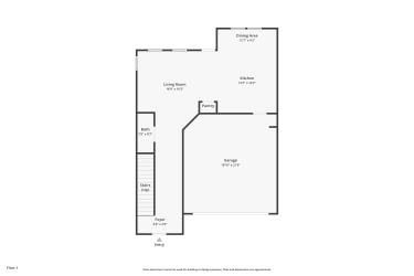 Floor plan 1 for 481 Amelia Ln