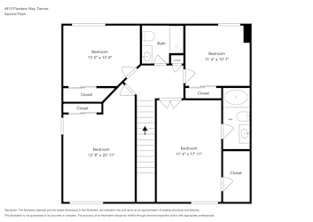 Floor plan 2 for 4810 Flanders Way