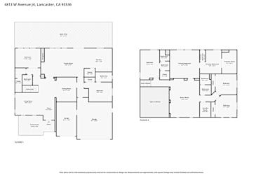Floor plan 1 for 4813 W Avenue J4