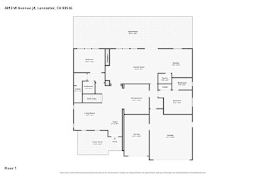 Floor plan 2 for 4813 W Avenue J4