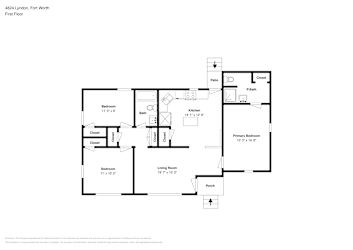 Floor plan 1 for 4824 Lyndon