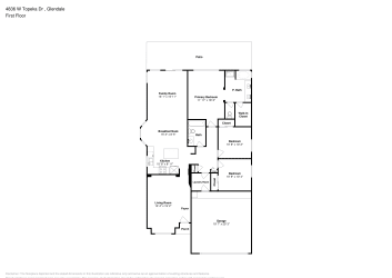 Floor plan 1 for 4836 W Topeka Dr