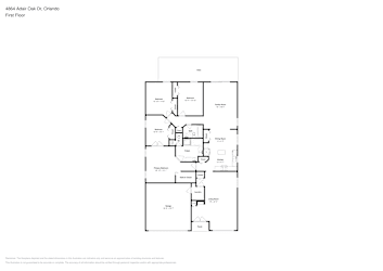 Floor plan 1 for 4864 Adair Oak Dr
